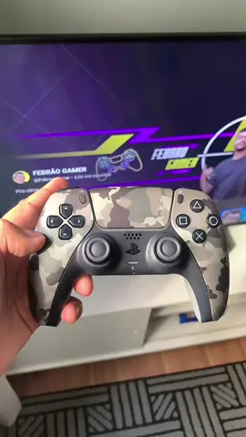 Esse controle camuflado é lindo . Gostei muito recomendo .  #playstation #controle #ps5 #dualsense #game #ps5controller #sony #playstation5 #ps4 #ps3 #ps2 #ps1 