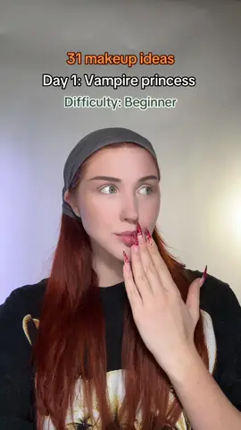 The easiest halloween makeup!