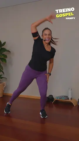 Treino Gospel Hampy! 🙏💪 A pedidos das minhas seguidoras cristãs, tá aqui! Um treino pra emagrecer com músicas gospel que vai te encher de energia e fé.  📍Corre no meu canal do YouTube (Luciana Hampy), o treino completo já está lá te esperando! 🎶✨ 👇🏼Agora, já marca suas amigas da igreja aqui nos comentários e vamos treinar juntas! 🙌❤️  #TreinoGospel  #treinoemcasa #FéEForça #hampytraining #musicagospel 