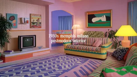 1980s Memphis Milano style which was founded by Ettore Sottsass - a very colourful postmodern design 💛 [AI] Get your wall posters on liminaldestinations.com and AI prompts on Ko-fi (links in bio!) • • • • #80sinterior #1980sinterior #80saesthetic #1980s #80svibes #80snostalgia #80sdecor #80s #80spenthouse #80smansion #80smiami #vintage #interiordesign #homedecor #luxuryhomes #midcentury #midcenturymodern #postmodern #luxury #liminal #vaporwave #retrowave #miamivice #vicecity #nostalgia #nostalgiacore #anemoia • • • • 80s home decor 80s aesthetic 80s style 80s aesthetic home decor 80s room decor 80s house 1980s houses aesthetic 1980s interior design Deco luxe Art deco revival Hollywood regency revival Midcentury modern furniture Miami chic decor Vaporwave interior Retrowave interiors Interior design ideas Cool houses 1980s luxury home interior Memphis Milano Postmodern #creatorsearchinsights 