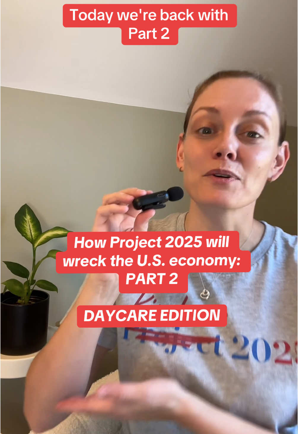 How Project 2025 will wreck our economy, part 2. Trump wants to stop funding daycare. I can’t believe I am typing this and yet, here we are. Raise your hand if you’ve needed daycare at some point to support your family. ❓What would slashed funding mean for YOU and your family?? #Project2025  #trumpvance #HarrisWalz #daycare #workingmom #workingmomlife #workingmomsoftiktok  #workingparents#Inverted #greenscreen 