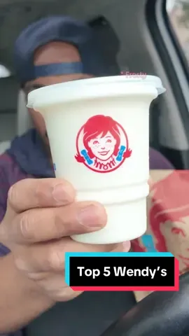 My Top 5 @Wendy’s Items #foodtiktok #foodreview #wendys #fastfood #Foodie #