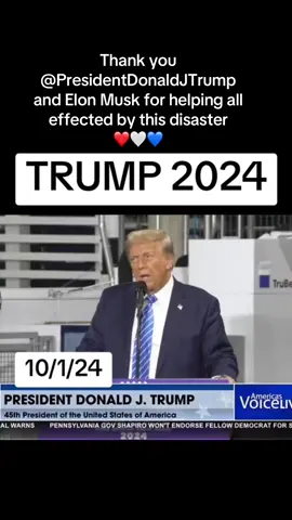 ❤️🤍💙 #hurricanehelene #northcarolina #georgia #florida #trump #maga2024 