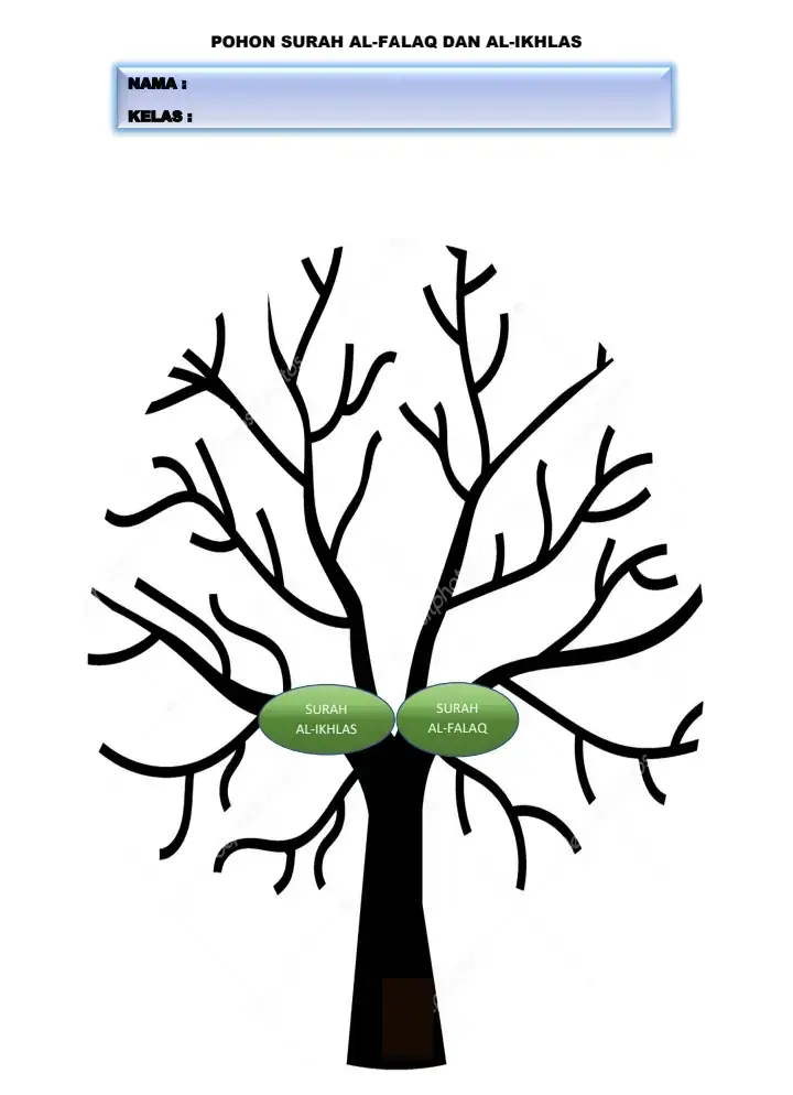 Membuat pohon surah Al-Ikhlas dan Al-Falaq yukk😍 #kurikulummerdeka #belajar #lkpdpai #lkpd #gurutiktok #anakgembira #seruuu #fypp 