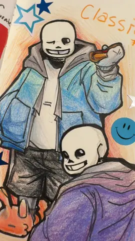 SANSTOBER YEAR THREEEEEEE #sanstober2024 #sans #sansundertale #undertale #inktober #inktober2024 #undertalefanart #sketchbook #sketchbooktour 