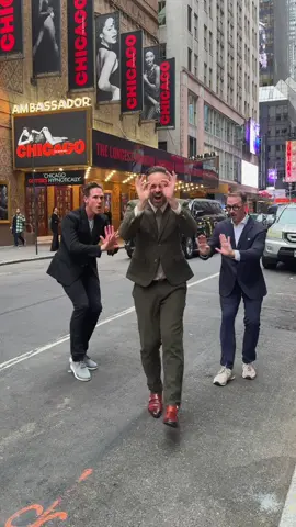 Some people tap dance, some griddy 😭 #nyc #chicago #broadway #dance #trend #griddy 