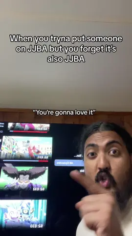 I just started the show. And i love it. #jjba #jojosbizarreadventure 