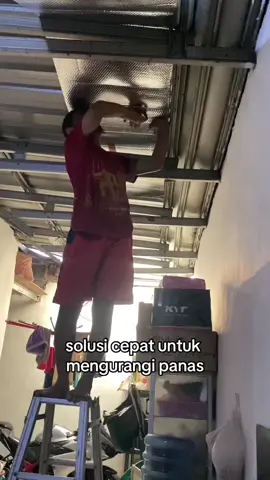 bubble aluminium foil peredam panas#aluminumfoil #racuntiktok 