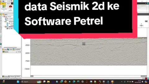 Load data Seismik 2D ke petrel #geology #Petrel #Seismik #Geofisika #Gis #Teknik #Seismic 
