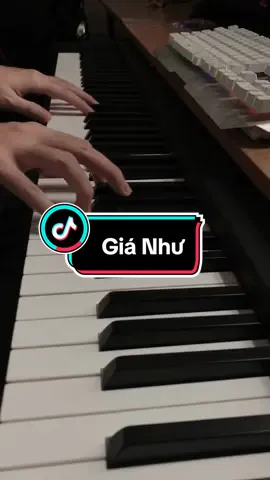Giá như...😔 #pianocover #pianosolo #pianotamtrang #gianhunoophuocthinh 
