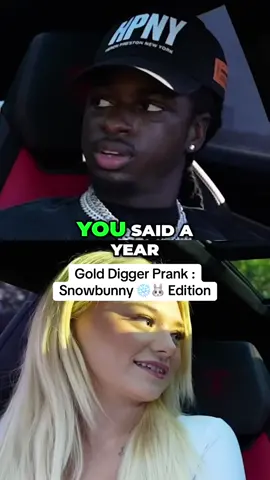 #fyp #fypage #fypシ゚viral #trending #golddigger #golddiggerprank #prank #snowbunny 