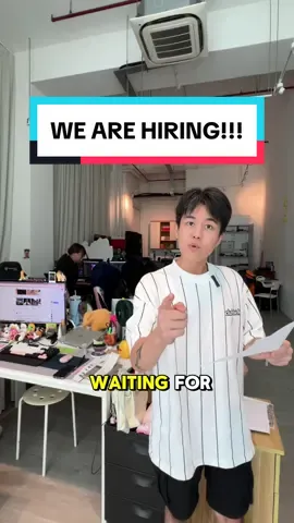 WE WELCOME YOU WITH OPEN ARMS🥰 Head over to our Instagram for more details! Only for 18+ Singaporeans/PR. #wahbanana #hiring 