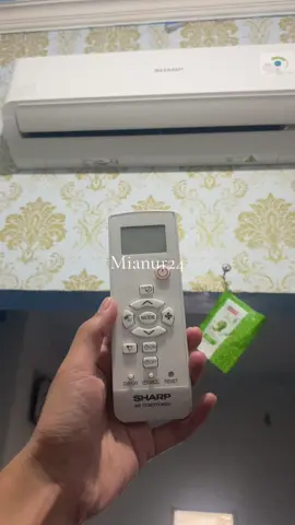 Kamar jadi sejuk ❄️ #ac #acsharp #sharp #fypp #fypage 