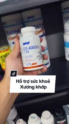 Việc bổ sung D3K2 giúp tăng cường sức khoẻ xương khớp .#xu_huong #vitamin #d3k2 #sfdvietnam #gymvietnam #gymmotivations 