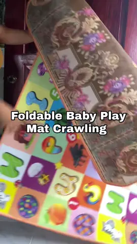 Kailangan to ng anak mo lalo na kung mahilig syang gumapang#playmat#babyplaymat #babyneeds #foldableplaymatforkids 