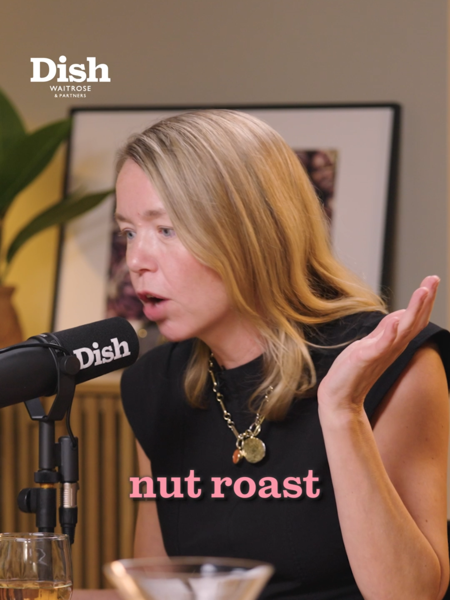 Nothing wrong with a nut roast! @nickgrimshaw @waitrose #dishpodcast #nutroast #roast #annamaxwellmartin