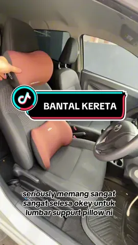 NIRANR LUMBAR SUPPORT PILLOW & NECK PILLOW MMG SANGAT SELESA👍 KENE ADA SATU TAU LETAK DALAM KERETA CONFIRM TAK AKAN MENYESAL #bantalkereta #bantalleher #bantal #lumbarsupportpillow #neckpillow #bantalkeretaviral #malaysia #tiktokshop 