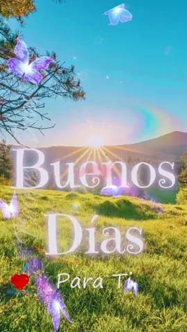 Buenos Dias para Ti 🌷. #parati #mensajedeamor #buenosdias #tequiero #mensajedebienvenida 