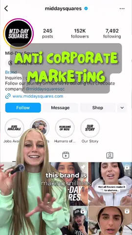 Anti Corporate Marketing ❌ Follow for more social media marketing education! ✅ #businessowner #entrepreneur #ceo #onlinebusiness #socialmediamarketing #contentmarketing #instagramgrowth #instagramgrowthtis #contentcreatortips #smallbusinesstips #socialmediatips #socialmediastrategy #socialmediastrategist 