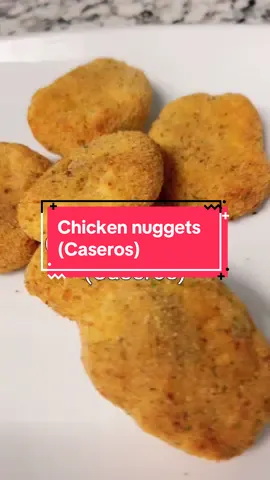 Nada que envidiarle a los de McDonalds 😉 #chickennuggets #recetascaseras #pollo #recetasparaniños #mamadedos #boysmom #recetasparati #paratiiii #recetafacil #recepies 
