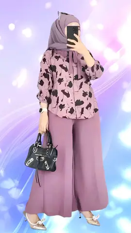 setelan wanita kemeja dan celana kulot bahan rayon yang adem lembut dan jatuh tidak menerawang  #setelanwanita #onesetwanita #setelankerjawanita  #promoguncang1010 