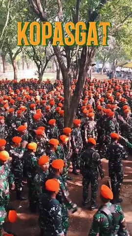 KOPASGAT BARET JINGGA#kopasgat #kopasgattniau #paskhas #tniau #abdinegara #monas 