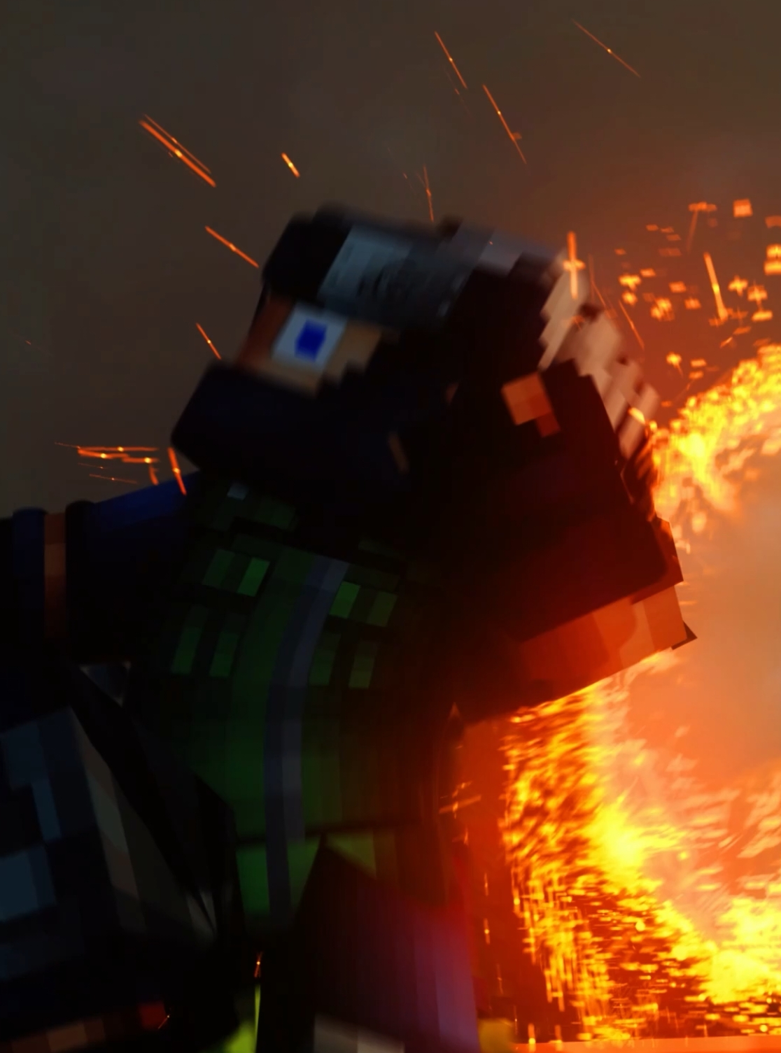 رحومي جاب العيد 😰 و اوتاكو عنده الحل 🤩🤯 #ماينكرافت #ماين_كرافت #Minecraft 