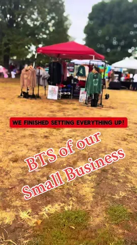 Preparing for this show and then getting there for it to rain as soon as we finished setting up was CRAZYYY 🥴🤯. Follow us & Stay tuned to hear the story 😆 #bts #pov #SmallBusiness #popup #vendorevent #overcomeobstacles #dontquit #entrepreneur #undauntedthings #businesstiktok 
