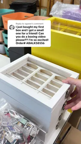 Replying to @sgaree Thank you so much for your orfer!🎉 We just packed your box, and l’ve made a video of it for you! Hope you and your friend love it! 🥰 #asmr #asmrpacking #asmrpackaging #minibooks #fyp 