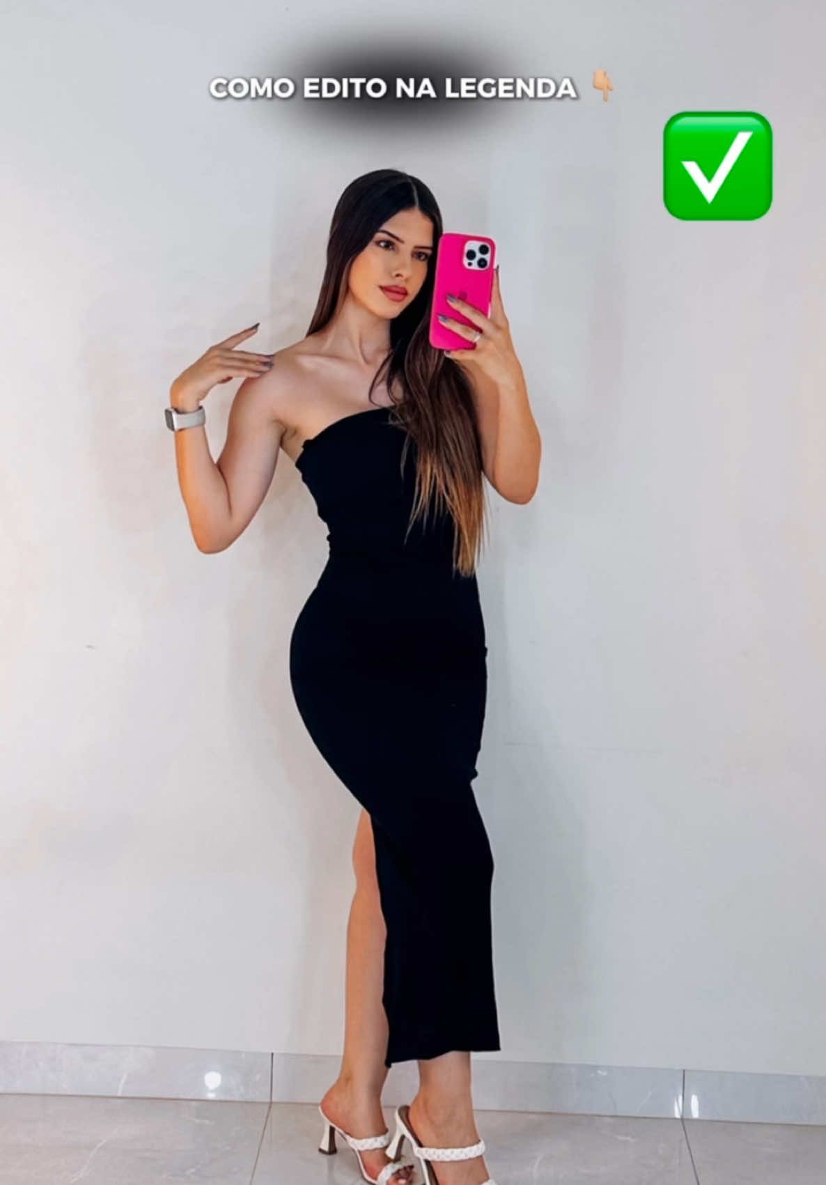 Como fazer foto no espelho🩷📸 #poses #foto #fotonoespelho                                             