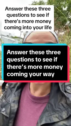 I was a quarter million dollars in debt and manifesting my first million dollars 18 months from finally understanding how to really do manifestation. Here’s three questions that will tell you if more money is making its way towards you right now. #manifesting  