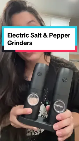 I’m just entering my kitchen gadget era😂 #electricsaltandpeppergrinder #spicegrinder #herbgrinder #kitchengadgets #falldealsforyou 