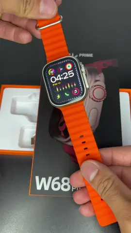 Uma ótima opção de presente, Smart Watch W68 Pro Max  • NFC • Chamadas • Alarme e notificações  • Monitoramento cardíaco  • Monitoramento de sono • Modo multi esportes…etc #reelsbrasil #tiktok  #fo 