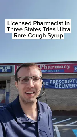 Licensed Pharmacist in Three States Tries THE BEST COUGH SYRUP! #asmr #pharmacy