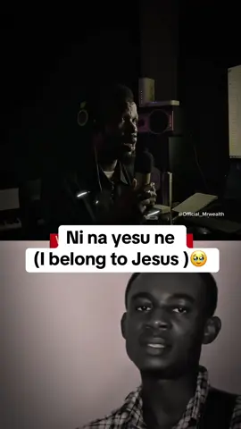 Ni na yesu ne baza nkoma bayaba. I belong to Jesus and i am never going back. This viral Hausa song has been stuck to my Head, i had to duet this with @Kaestrings cover of this beautiful song. Originally written by Pst Chingtok. #ninayesu #hausasong #hausagospelsong #kaestrings #Mrwealth #viralgospelsong #christiantiktok #followingjesus 