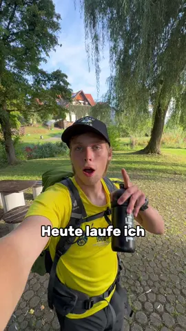 50km rechts links laufen #wandern #deutschland #abenteuer 