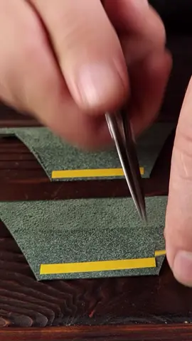 she is very sexy! but this purse makes her unattractive. I have to help her with this. #leathercraft #asmr 