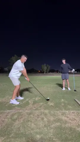 First try is crazy… #golf 