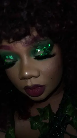 Slo Mo and Low Light✨  Chunky Glitter from @BeatsByDeb in elegant emerald 💚 ##lowlights##slomo##glitter##chunkyglitter