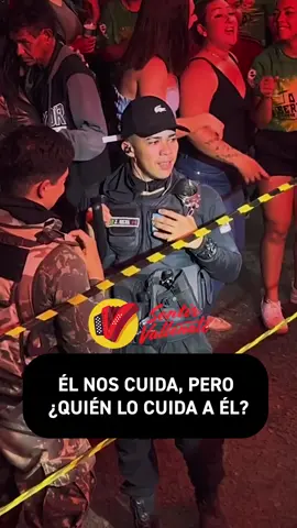 El nos cuida 👮‍♂️, pero quien lo cuida a él 💔  #vallenato #musica #vallenatos #colombia #musically