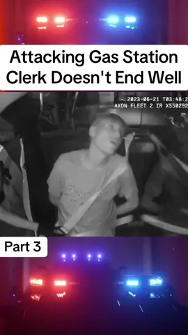 Attacking Gas Station Clerk Doesn't End Well #cops #police #copsusa🚔🇺🇸 #policeofficer #foryou 