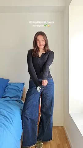 from the new Antonia Gentry Collection @Organic Basics  [links will be posted on my LTK in my bio🫶] -kindly gifted #fashiontiktok #OOTD #casualoutfits #organicbasics #whatimwearing #simpleoutfit #cardigan