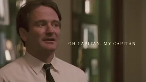 oh capitan, my capitan #deadpoetsociety #dps #fyp 