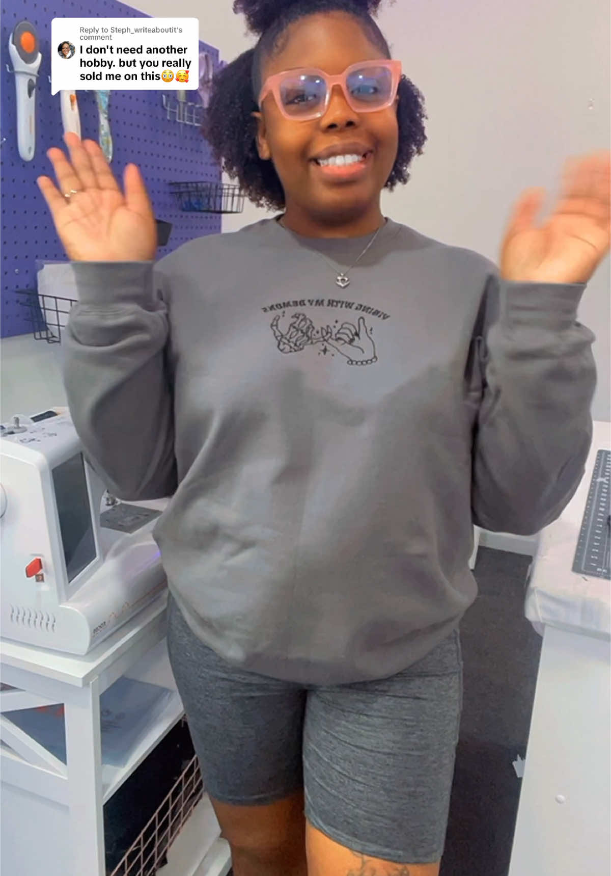 Replying to @Steph_writeaboutit  If you ever wanted to start embroidery, heres your chance! Catch this sale! You can get 20% off the Poolin EOC05 and 23% off the Poolin EOC06 embroidery machines. #poolin #embroidery #embroiderymachine #embroideryforbeginners #embroiderytutorial 