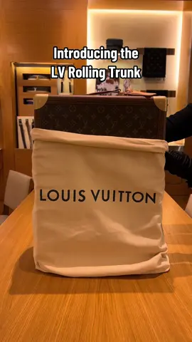 Got this in for one of our VVIC’s - the exclusive hardsided Rolling Trunk. IYKYK. Do you think she’ll love it? #hardsideluggage #lvluggage #lvhardsided #louisvuitton #lvlover #lvlovers
