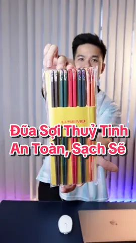 Có bộ đũa sợi thuỷ tinh này mời khách đến nhà ăn cơm tự tin luôn #ongbobaconreview #duasoithuytinh 