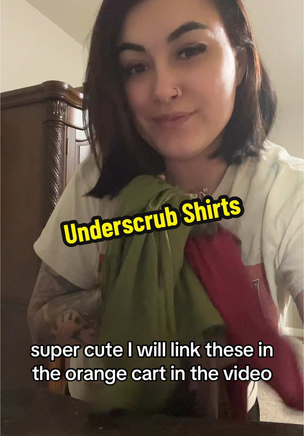 Long sleeve undershirts are eseential if you work in the healthcare field. They keep you toasty when it starts to get too cold out ❄️🌬️ #undershirt #scrubs #underscrubs #healthcare #medicalfield #hospital #clinic #healthcenter #medicalassistant #nurse #doctor #tiktokmademebuyit #tiktokshopfinds #tiktokshopping   #creatorsearchinsights #tiktokshop #shop  #DealHunters #FallDealsForYou #TouchdownDeals #ShopLatinOwned #TreasureFinds #FallFeast #FashionistaFaves #elevateyourhome #SelfCareFinds #FallFinds #FallReset #Fallbeauty #RushReady #MakeCozyhomemoreaffordable 