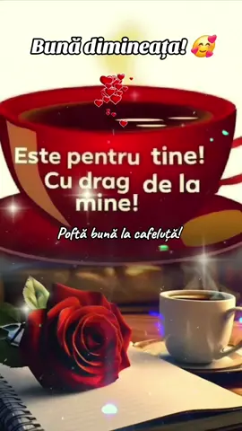 #BUNĂ DIMINEAȚA!☕️❤️🤗🌺 #CINCIPASIDEBINE #FORYUPAGE #FYP #CapCutAmor #CapCut 