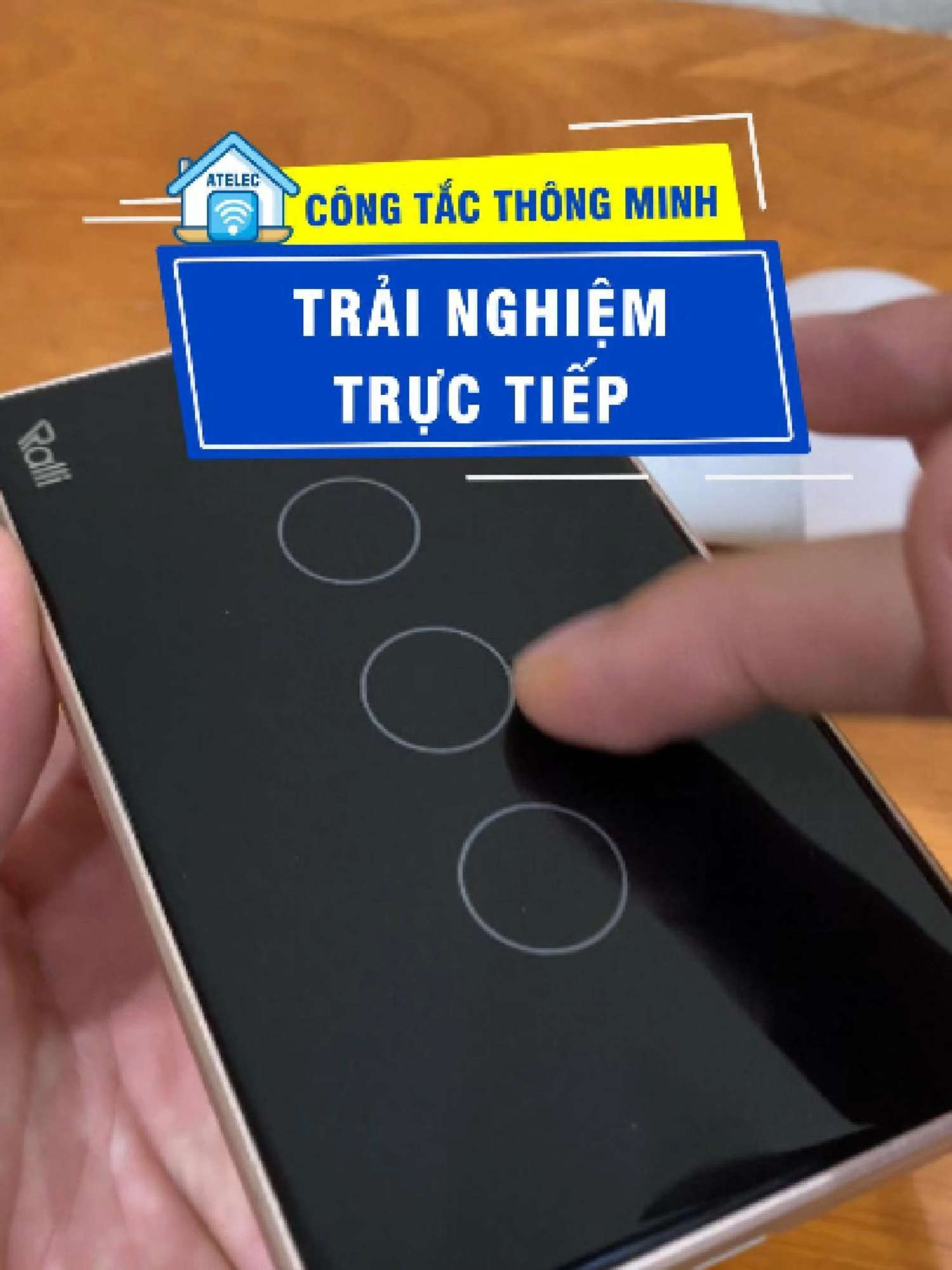 Trải nghiệm công tắc thông minh wifi Rạng Đông #smarthome #congtacthongminh #congtacwifi