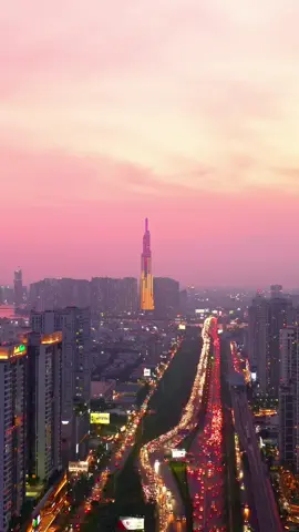 Sài Gòn những ngày không mưa ☺️ #city #drone #hochiminh #DJI #vietnam #djimini4pro #viraltiktok #xuhuong2024 